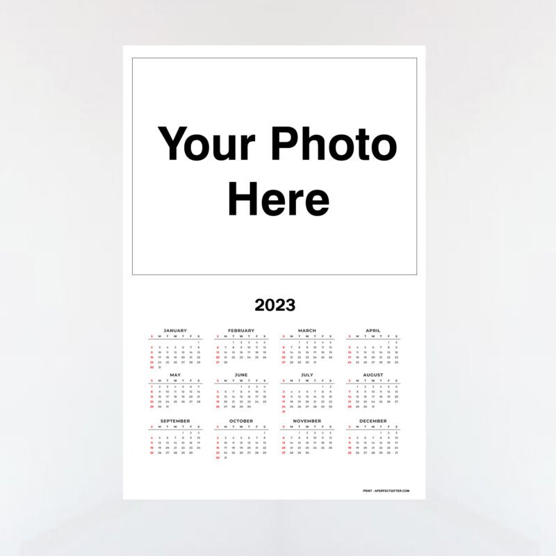 Personalized Wall Calendar | Personalized Gifts - Image 2